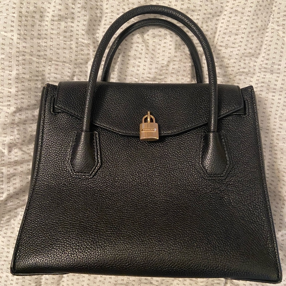 Michael Kors large Mercer all in one bag black